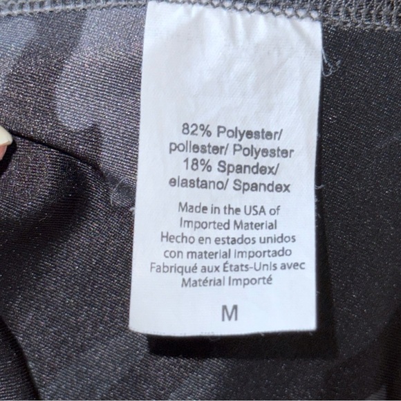 Beyond Yoga Lux High Waist Gray Camouflage Compression Leggings Sz Medium - Picture 8 of 10